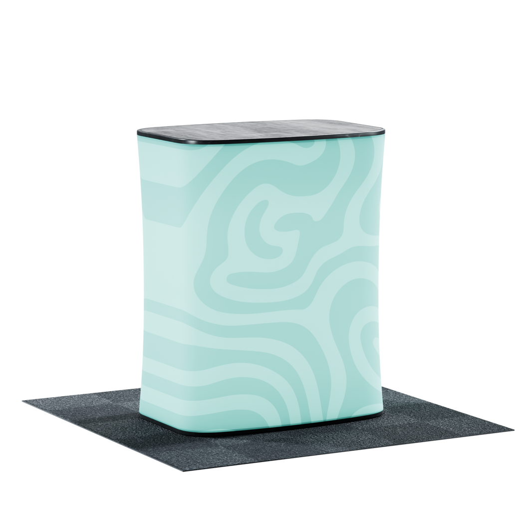 Backlit Square Counter