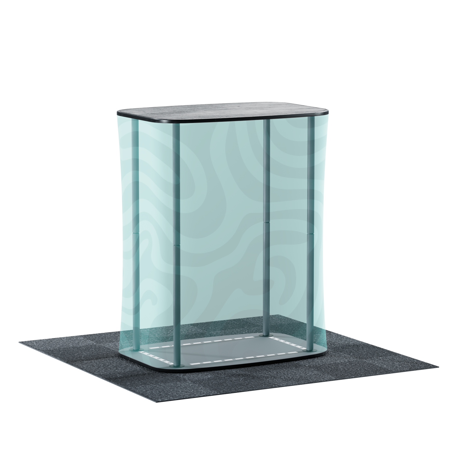 Backlit Square Counter