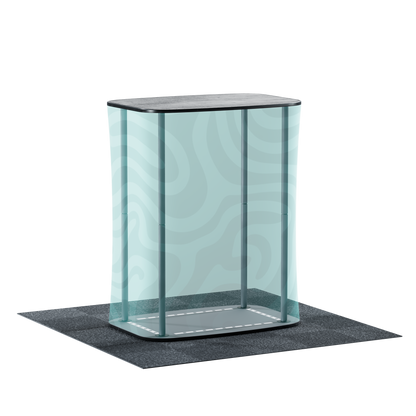 Backlit Square Counter