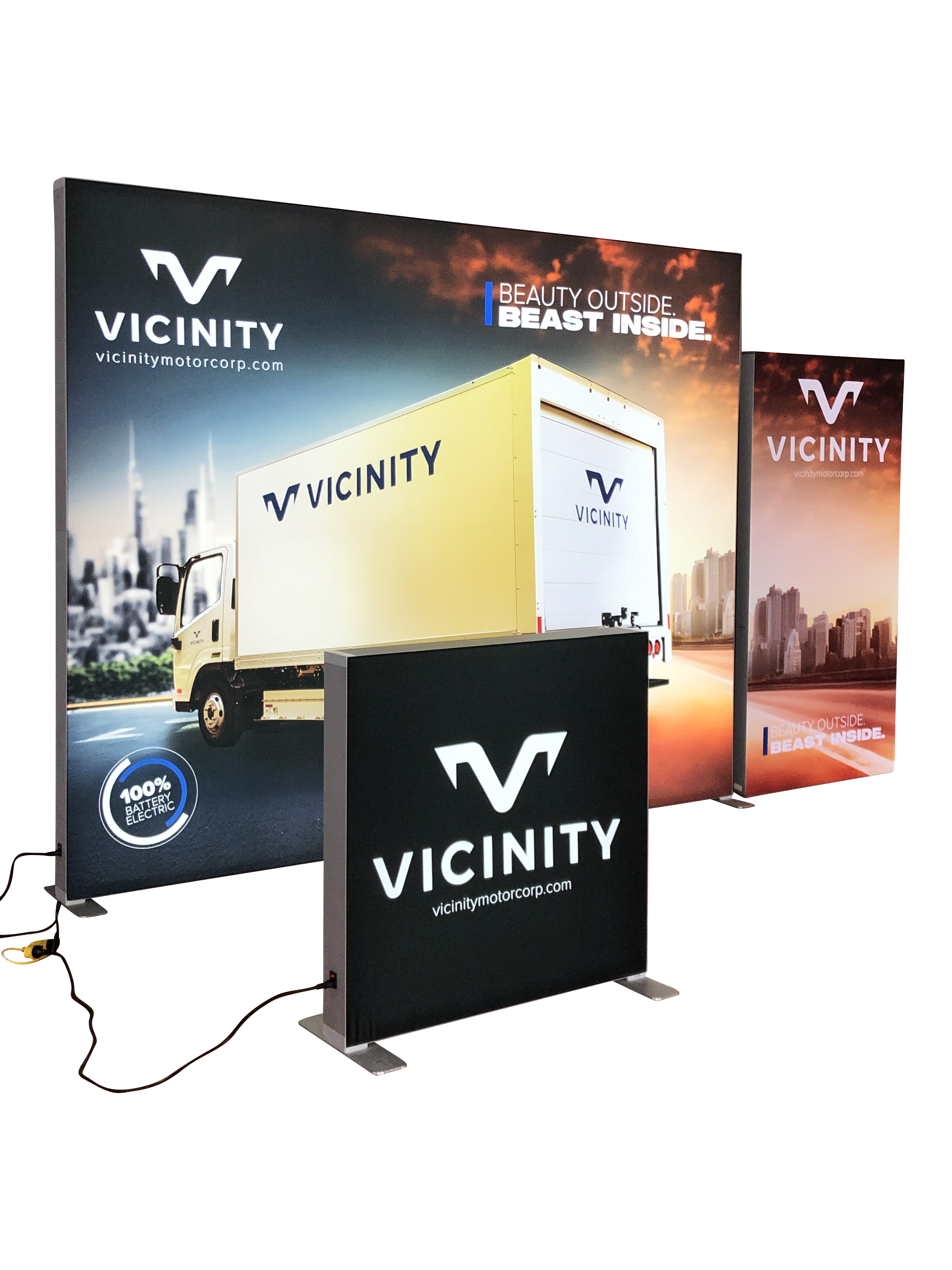 V Code Light Box Lightbox Gallery – Modular Exhibits
