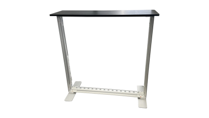 Backlit SEG Counter - Portable Exhibit Counter Top View