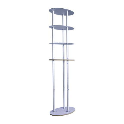 Oval Podium Display Rack